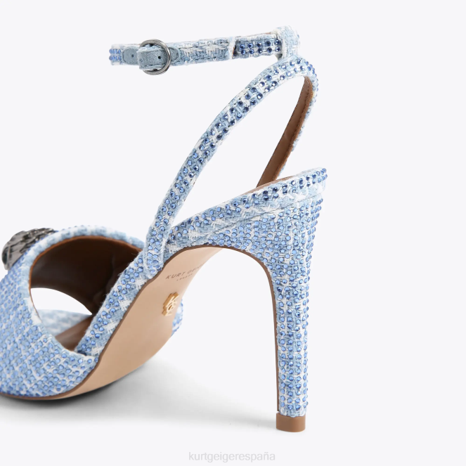 Kurt Geiger mujer sandalia kensington londres 2LPR670 | calzados azul medio